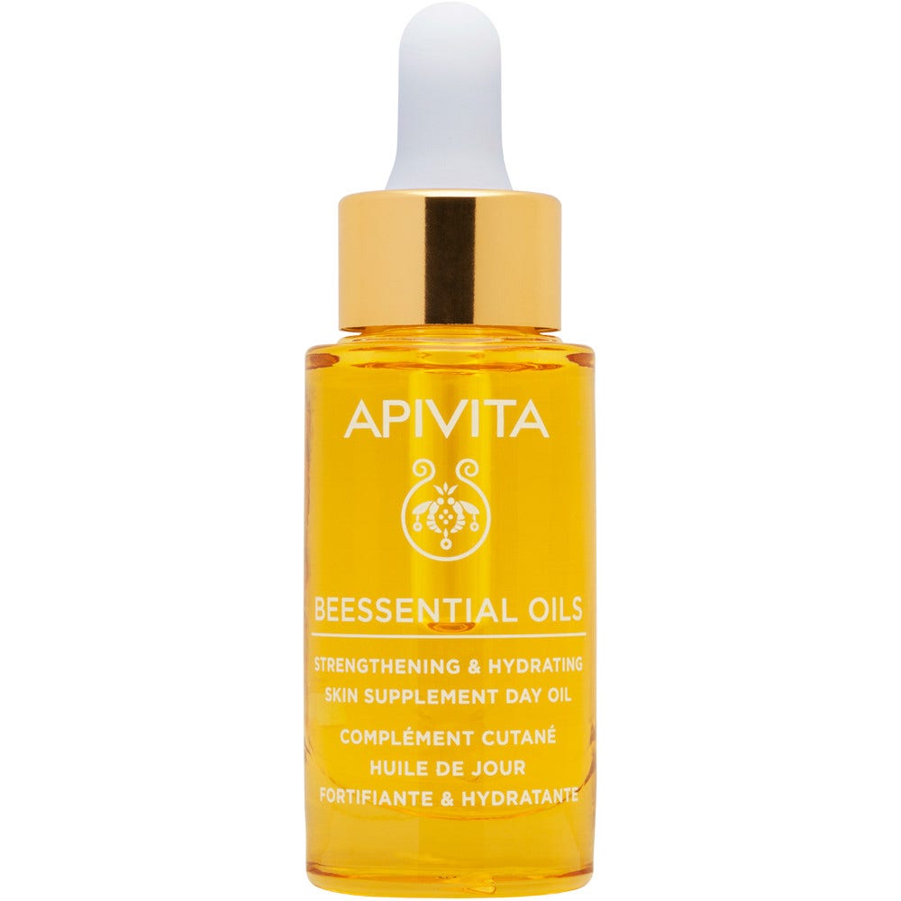 Apivita Beessential Olio Giorno Rinforzante/Idratante 15ml  - 1