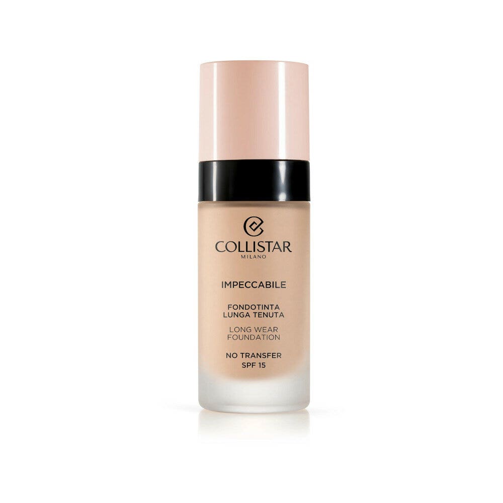 Collistar Impeccabile Fondotinta Lunga Tenuta SPF15 N.2R Beige Rosato 30ml-1