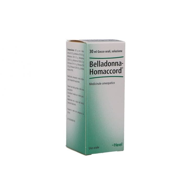 Belladonna Homaccord *Gocce Orali 30ml Flacone Contagocce  - 2