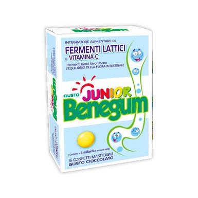 Benegum Junior Fermenti Lattici Vitamina C 16 Confetti-4