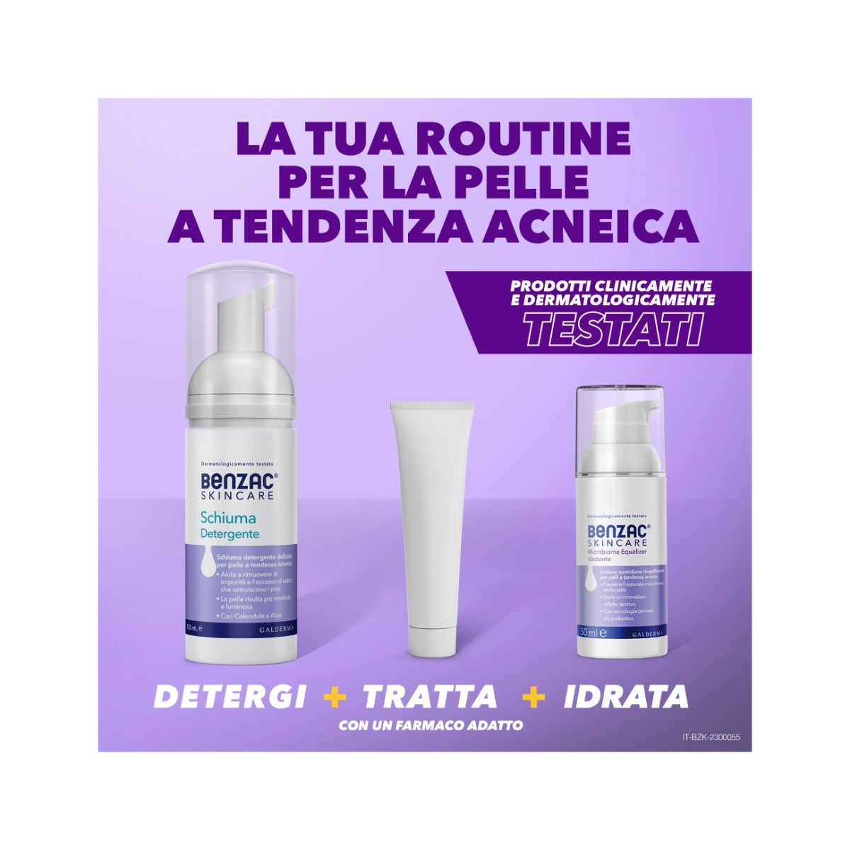 Benzac Skincare Microbiome Equalizer Lozione Idratante Viso Pelle Acneica 50ml-9