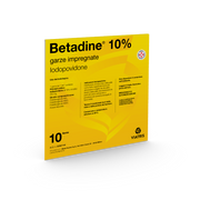 Betadine 10 Garze Impregnate 10x10-5