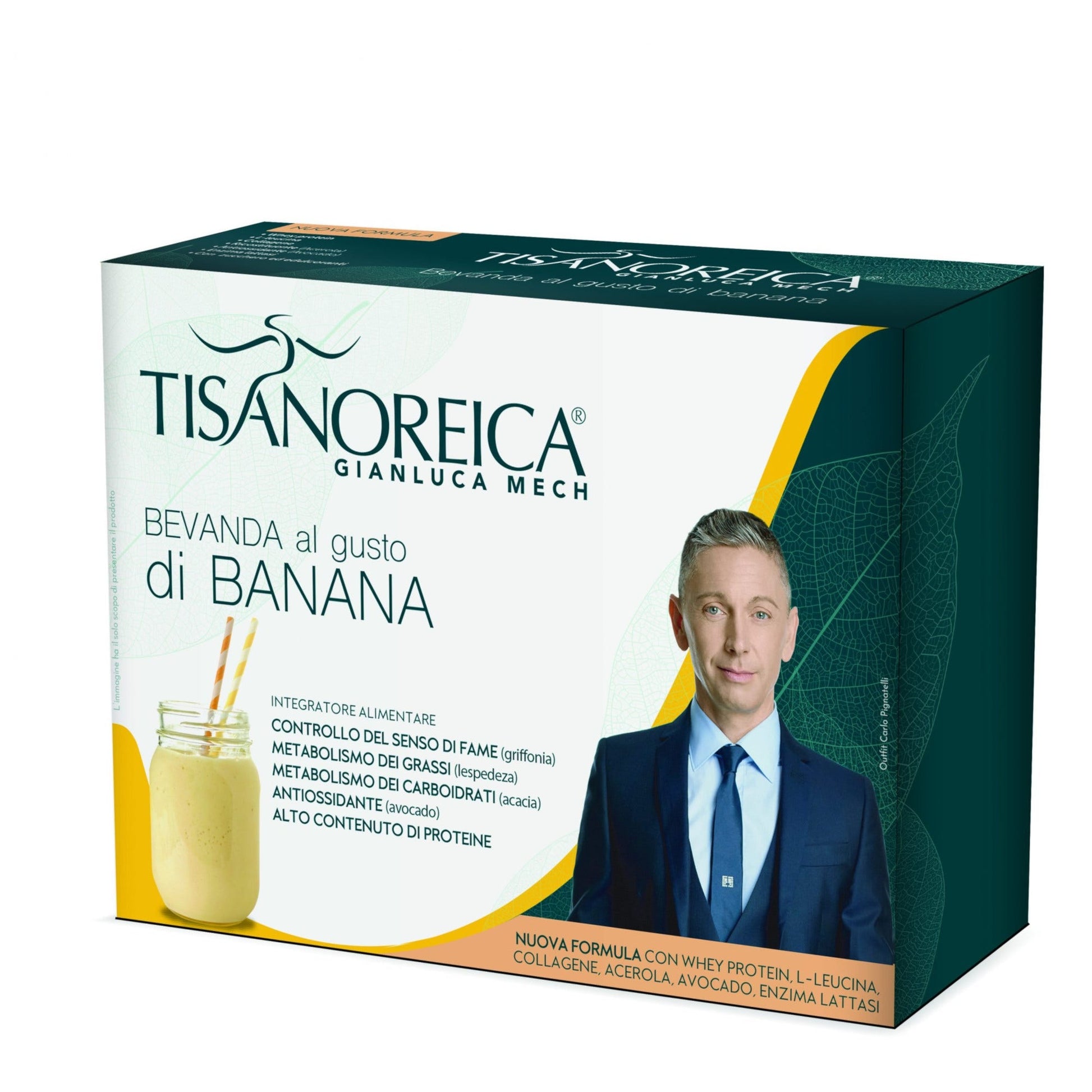 Tisanoreica Bevanda Banana 4x28g  - 1