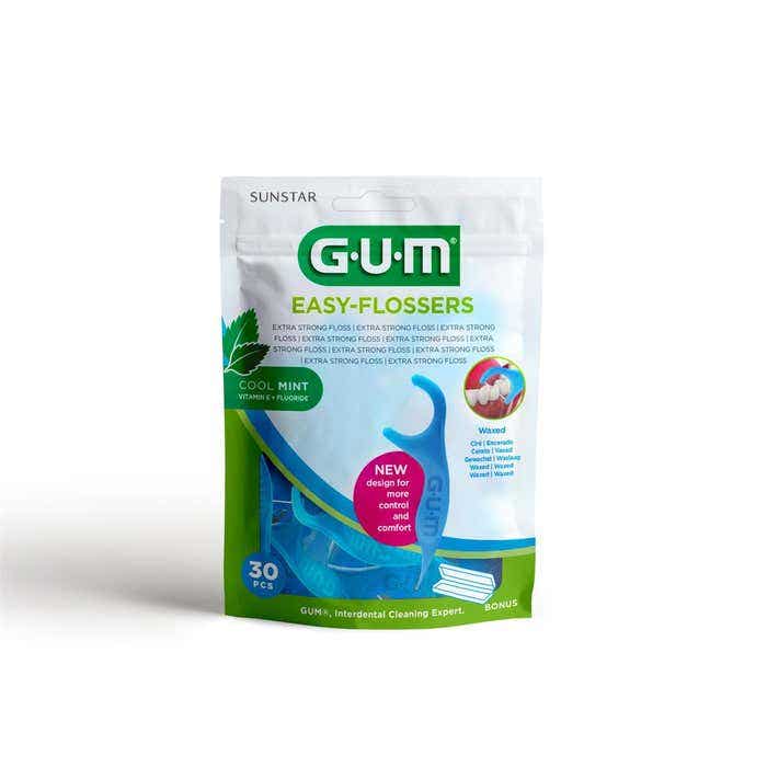 Gum Easy Flossers Forcella 30 Pezzi-1