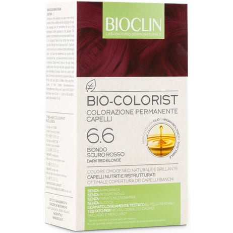 Bioclin Bio Colorist Colorazione Permanente 6.6 Biondo Scuro Rosso  - 2