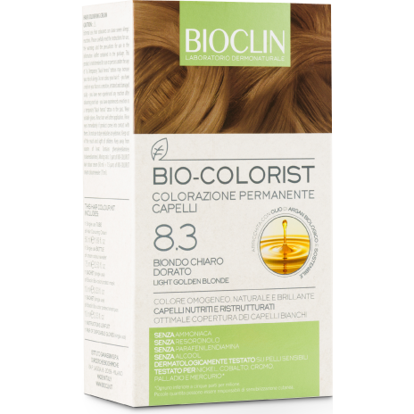 Bioclin Bio Colorist Colorazione Permanente 8.3 Biondo Chiaro Dorato  - 2