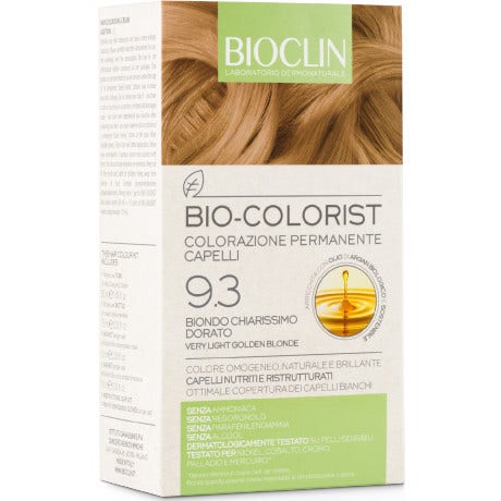 Bioclin Bio Colorist Colorazione Permanente 9.3 Biondo Chiarissimo Dorato  - 2
