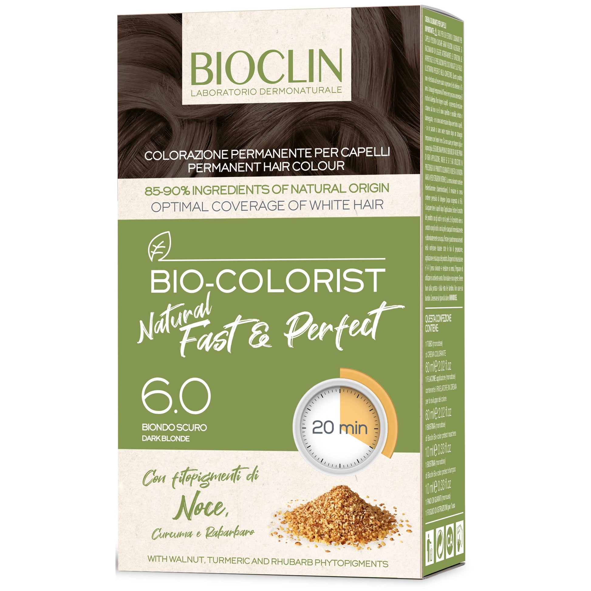 Bioclin Bio-Colorist Natural Fast E Perfect 6 Biondo Scuro  - 2