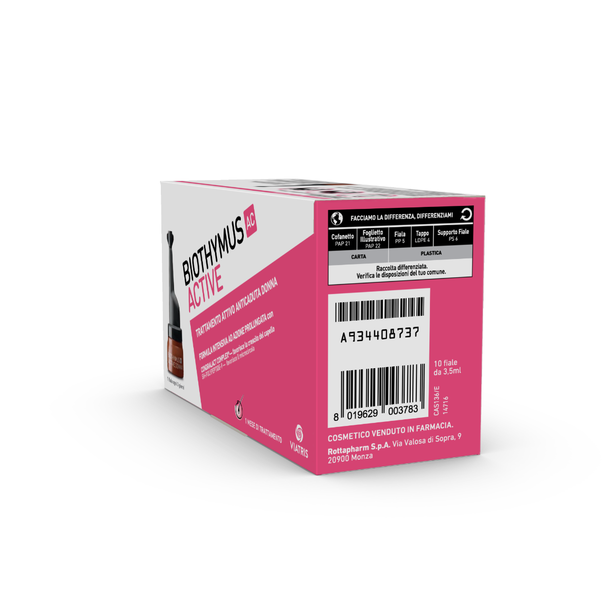 Biothymus AC Active Donna Trattamento 10 Fiale-7