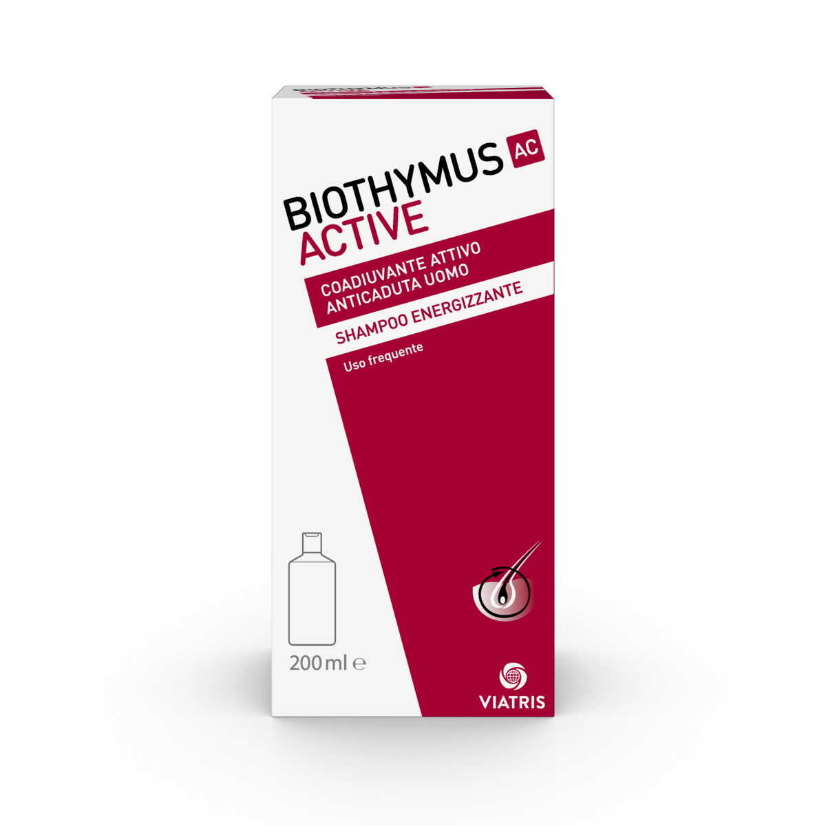 Biothymus AC Active Uomo Shampoo Energizzante 200ml-2