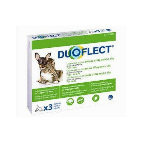 Duoflect Soluzione Spot On Cani Gatti 2-10kg  3x0,7ml-2