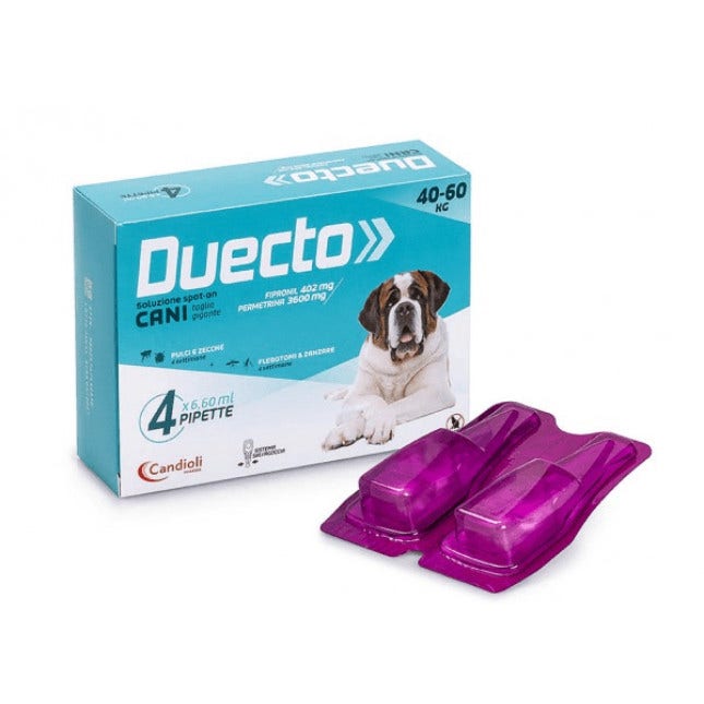 Duecto Spot On 4 Pipette Cani 40/60kg  - 2