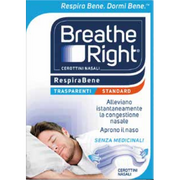 Breathe Right Cerotti Nasali Trasparenti 30 Pezzi-1