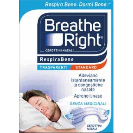 Breathe Right Cerotti Nasali Trasparenti 10 Pezzi-2