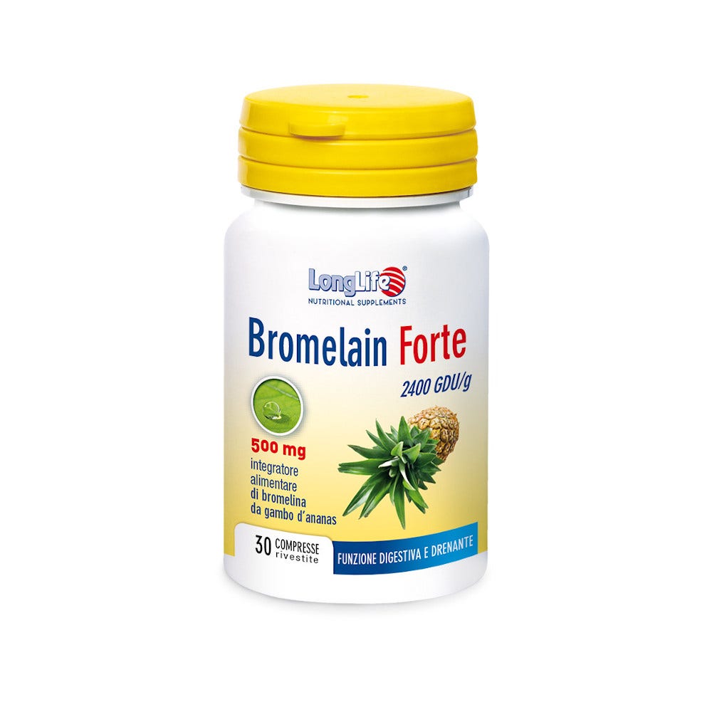 Longlife Bromelain Forte 30 Tavolette  - 2