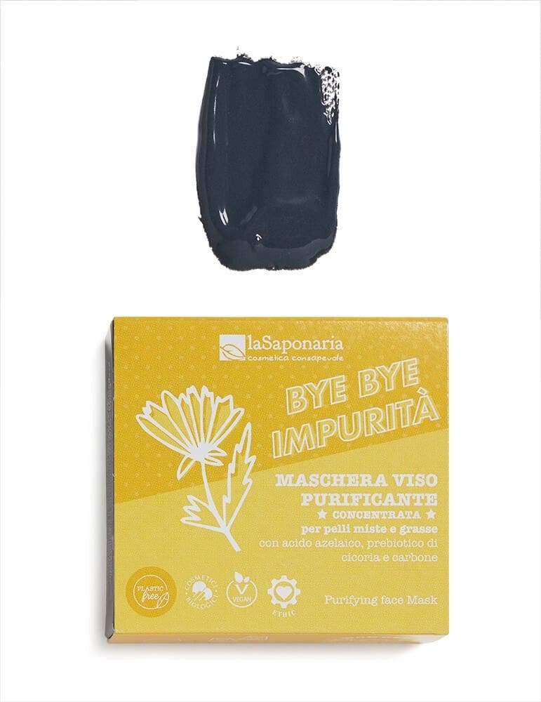 La Saponaria Wonder Pop Bye Bye Impurità Maschera Viso Purificante 35ml  - 2