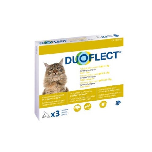 Duoflect Soluzione Spot On Gatti 1-5kg 3x0,4ml  - 1