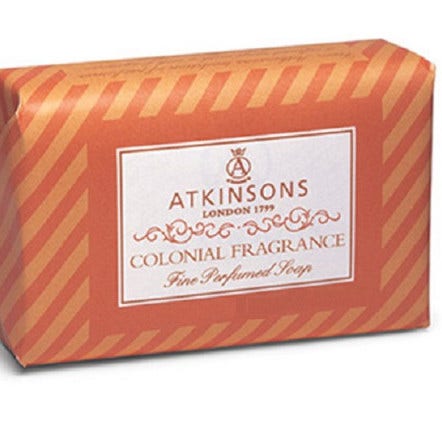 Atkinsons Fine Perfumed Soap Large Size Colonial Fragrance 125g - 1