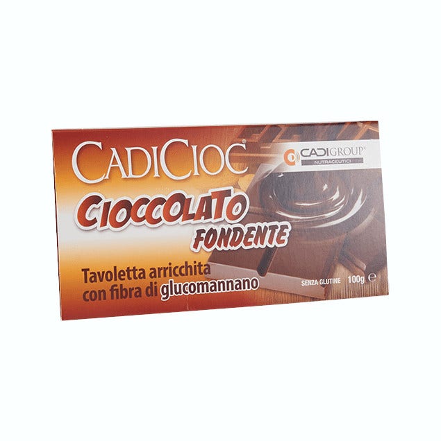 Cadicioc Tavoletta Cioccolato Fondente Glucomannano 100g  - 1