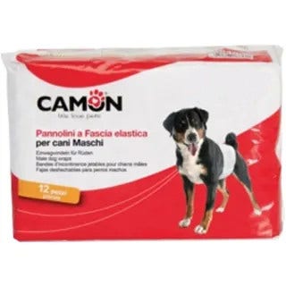 Camon Pannolini A Fascia Cani Maschi Misura 2-1