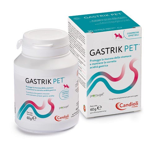 Candioli Gastrik Pet Mangime Complementare Per Cani/Gatti 30 Compresse Appetibili-1