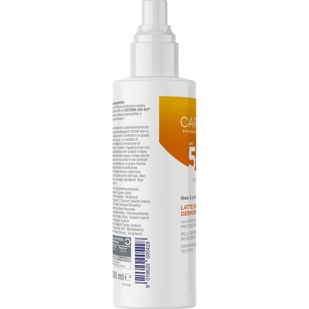 Carovit Solare Latte Corpo Spray SPF50+ 200ml-3