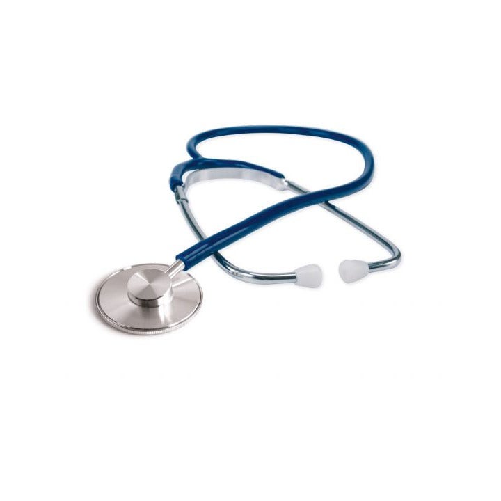 Moretti Fonendoscopio Testa Piatta Tubo Lattice Verde   - 1