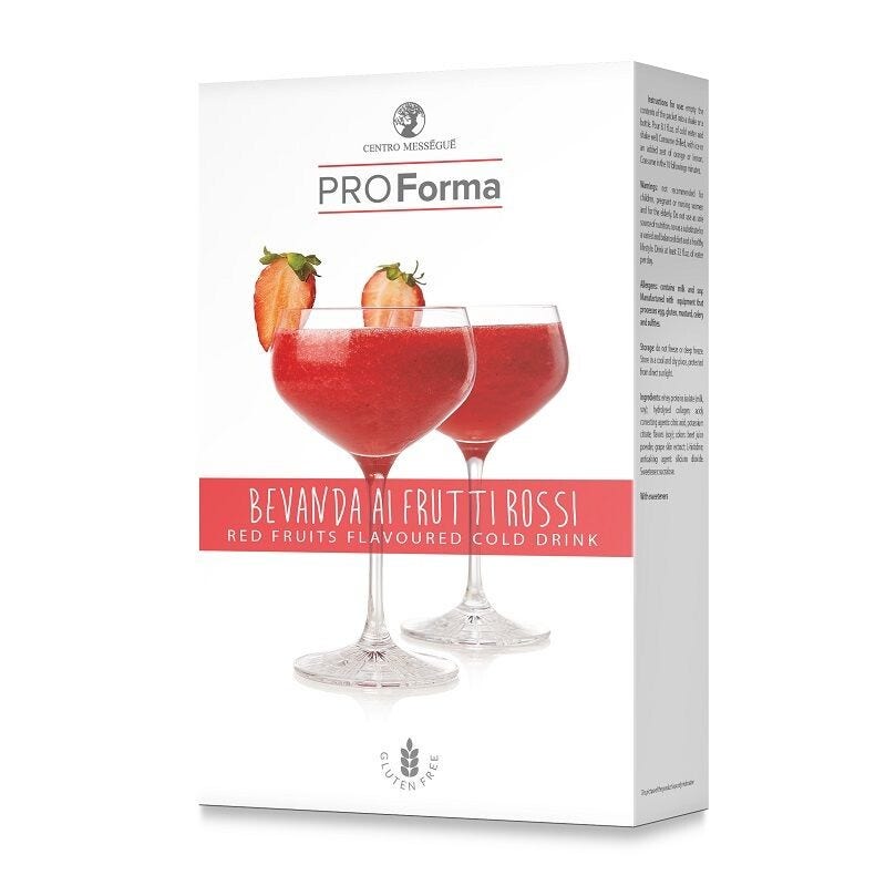 Centro Messegue Dieta ProForma Bevanda Frutti Rossi 3 Buste-1