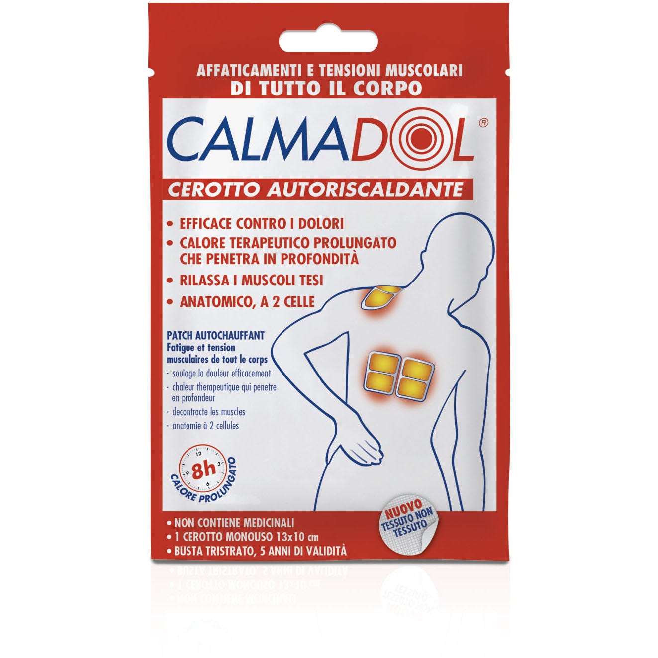Calmadol Cerotto Autoriscaldante Tutto Il Corpo 1 Pezzo  - 3