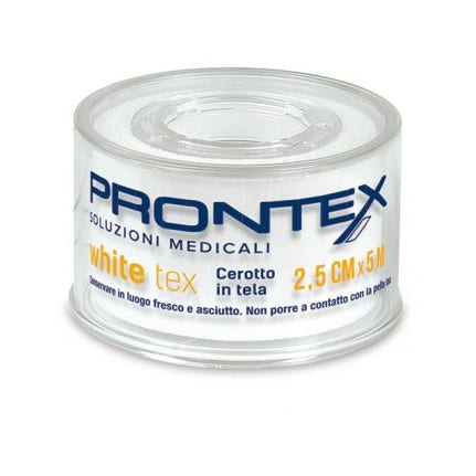 Cerotto Prontex White Tex 5mX2,5cm 1 Pezzo  - 2