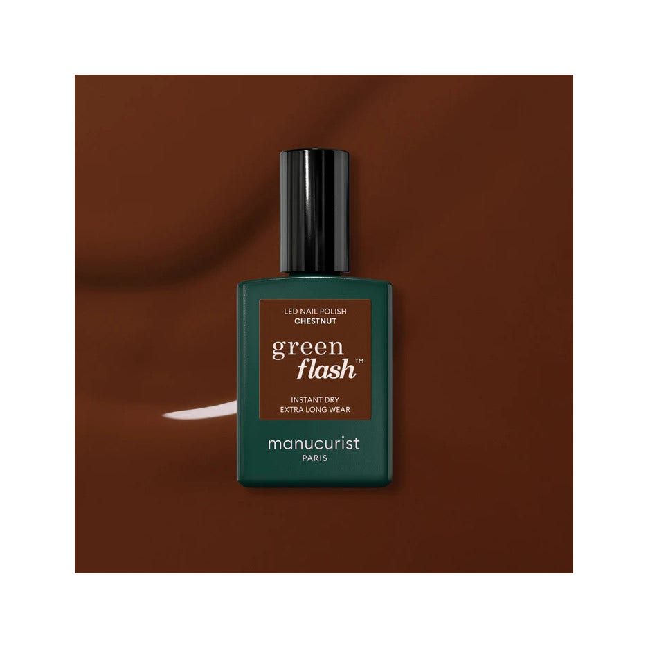 Manucurist Green Flash Smalto Led Chestnut 15ml-0