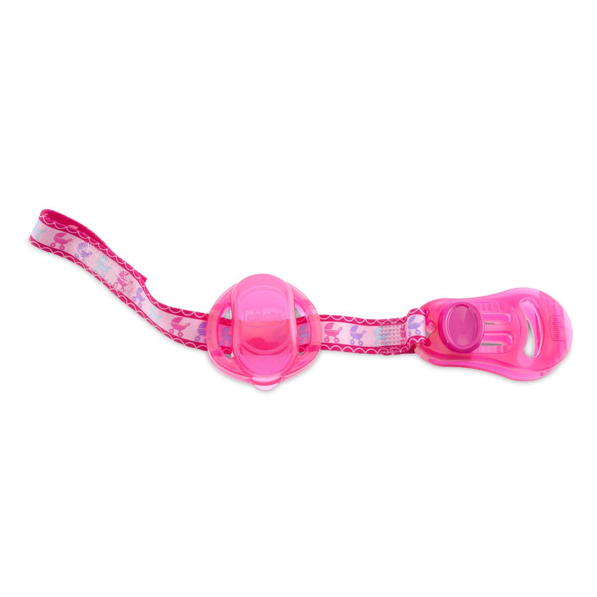 Chicco Clip Salvasucchietto Rosa  - 2