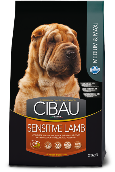 CIBAU SENSITIVE LAMB M&MAX2,5K-1