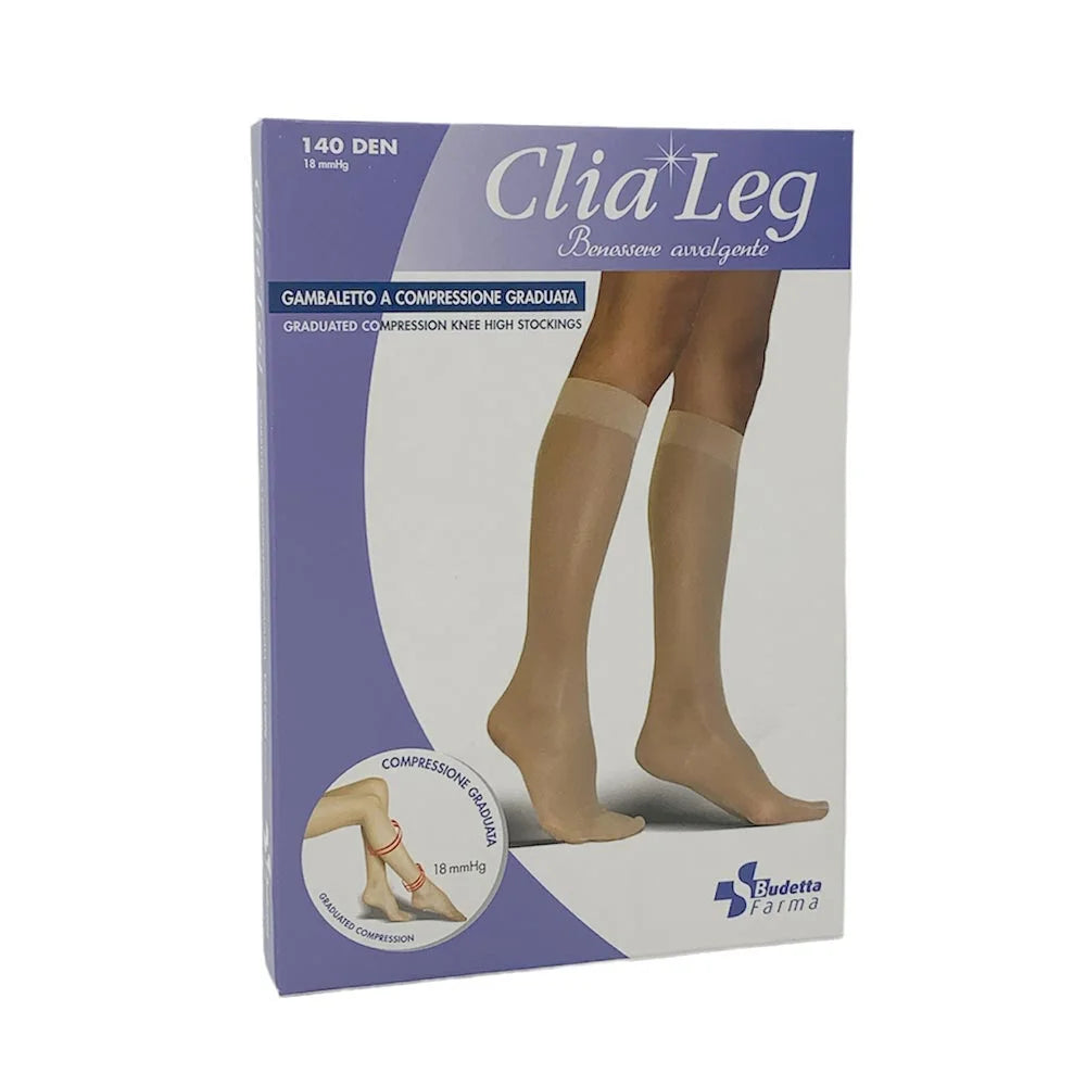 Clialeg Gambaletto 140 Denari Punta Aperta Colore Playa