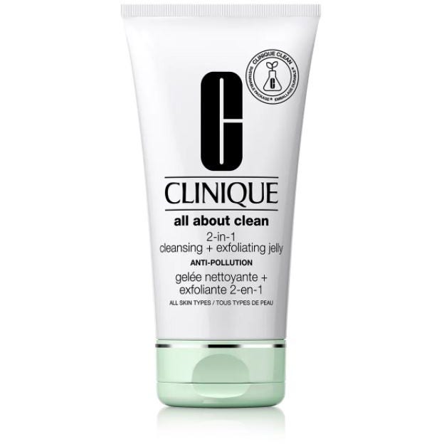 Clinique All About Clean 2In1 Detergente/Esfoliante 150ml  - 1