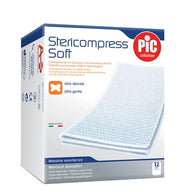 Pic Stericompress Garza TNT 7,5x7,5cm 12 Pezzi  - 1