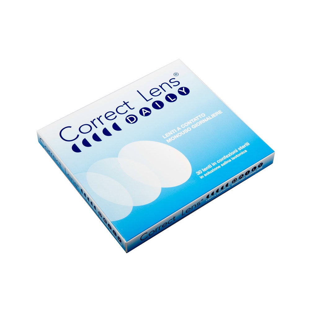 Correct Lens Daily Lenti A Contatto Monouso Giornaliere Diottrie 2,25 30 Pezzi  - 3