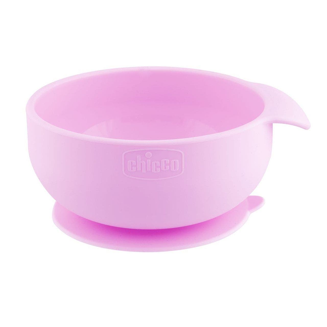 Chicco Ciotola Silicone Rosa 1 Pezzo  - 1