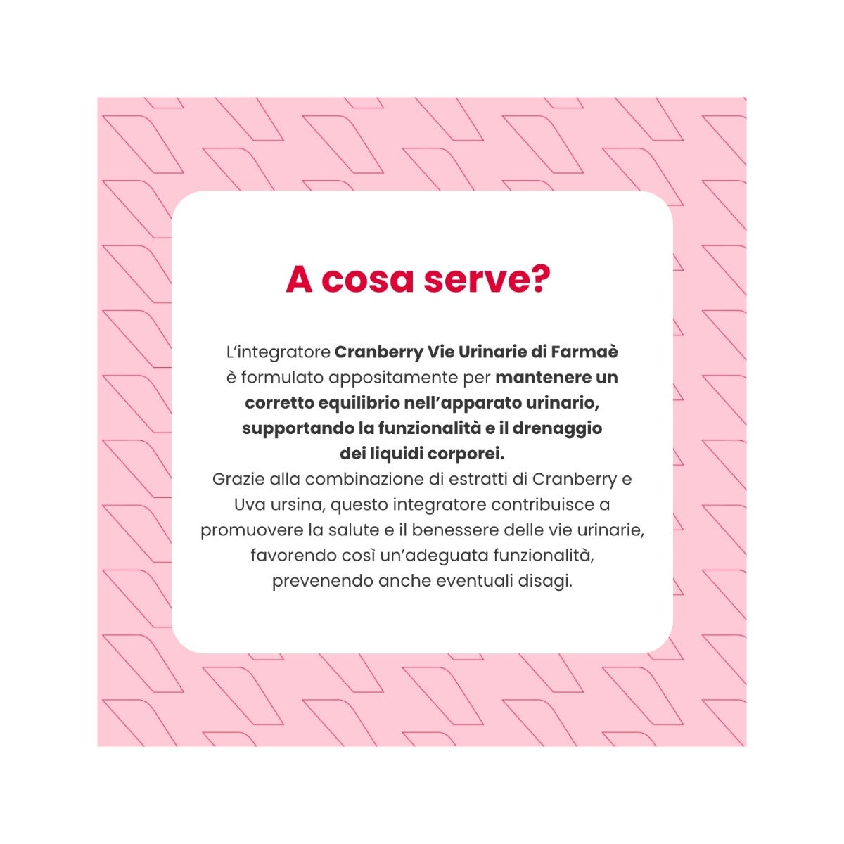 Farmaè Cranberry Vie Urinarie Integratore 60 Capsule-2