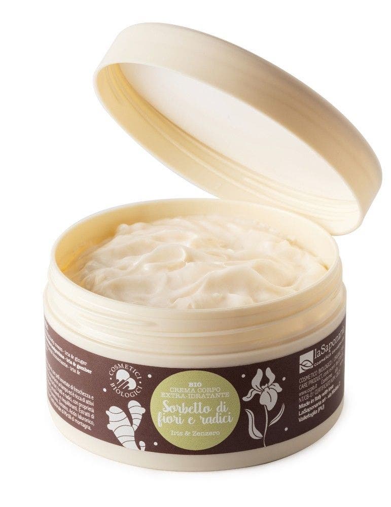 La Saponaria Sorbetto Di Fiori E Radici Crema Corpo Idratante 180ml  - 2