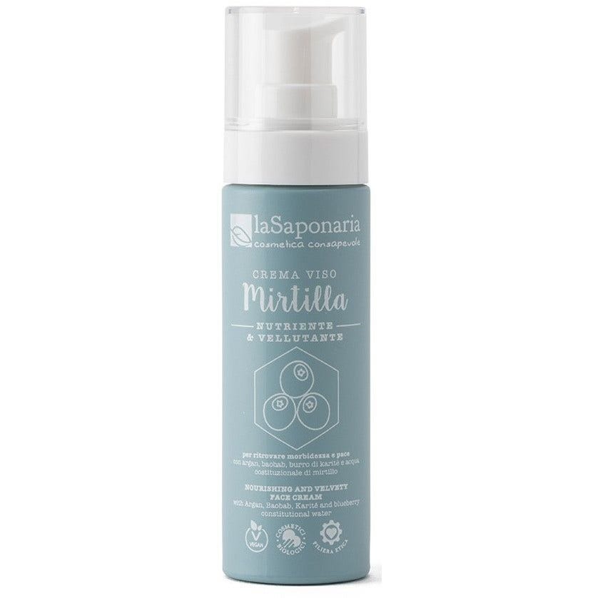 La Saponaria Mirtilla Crema Viso Nutriente/Vellutante 50ml  - 1