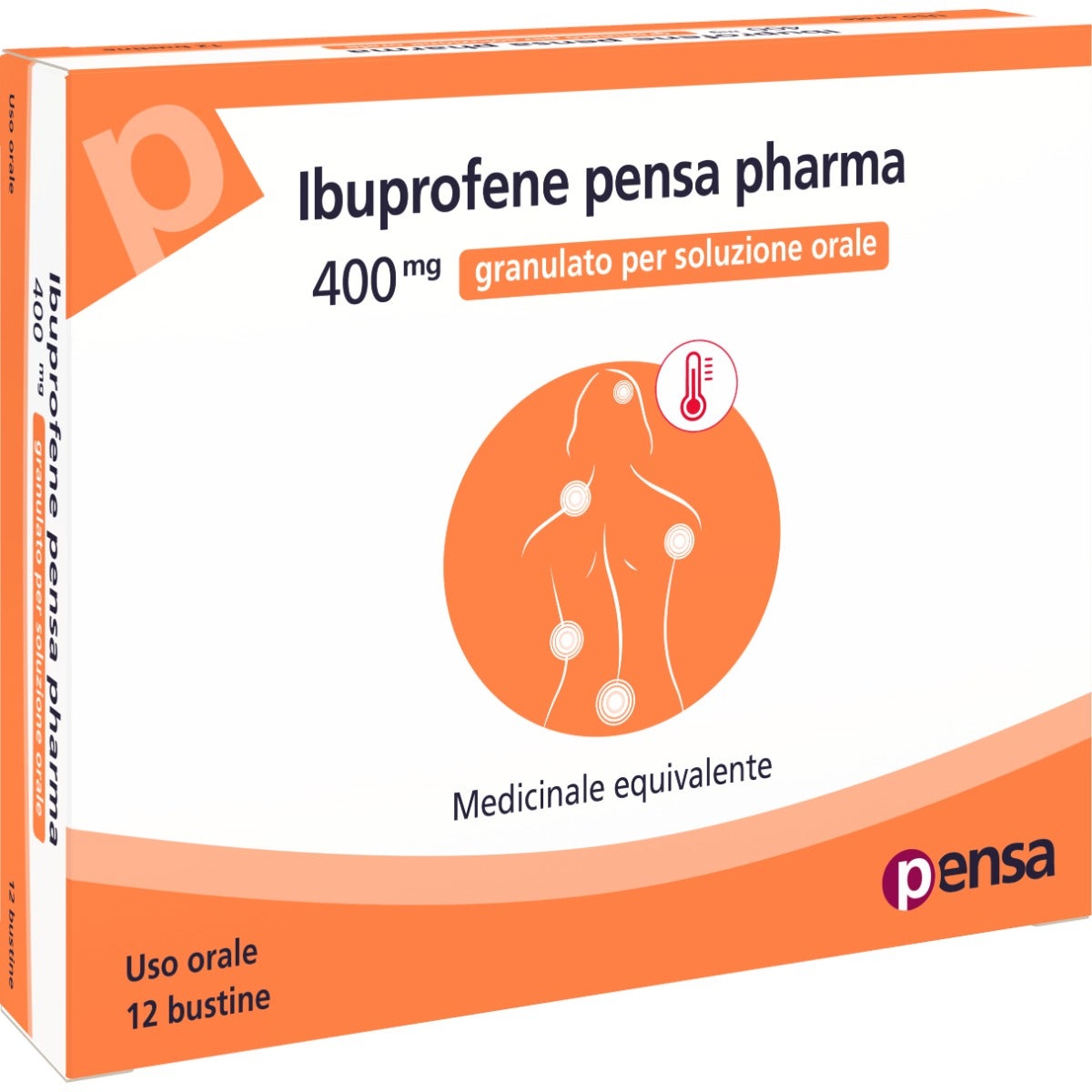 Ibuprofene Pensa Pharma 12 Buste 400mg-2