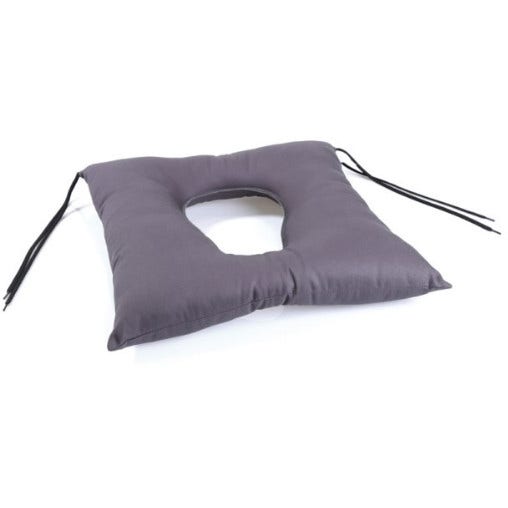 Cuscino Levitas In Fibra Cava Siliconata Con Foro Centrale 45x45cm  - 1