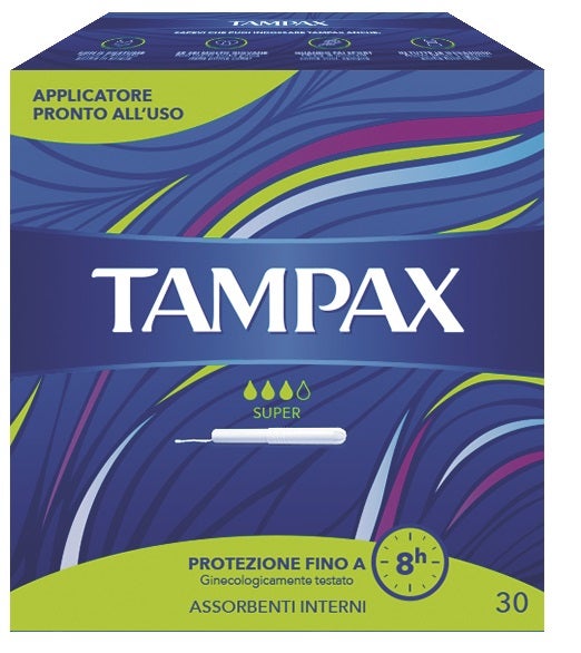 Tampax Blue Box Super 30 Pezzi-1