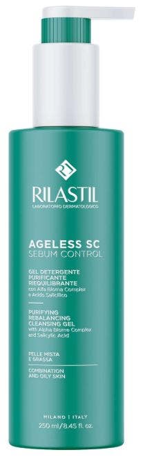 Rilastil Ageless sc Sebum Control Gel Detergente Purificante Riequilibrante 250 ml-1