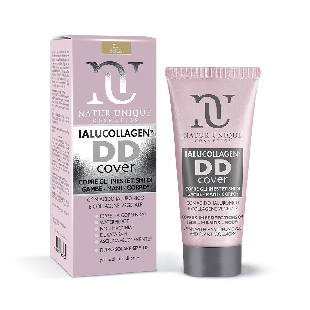 Natur Unique Ialucollagen Crema Correttiva DD Cover Tonalità 02 Beige 50ml-1