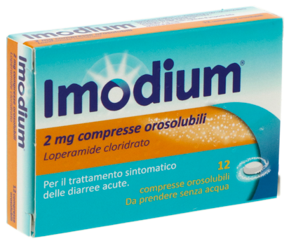 Imodium 2 mg Compresse Orosolubili 12 Compresse-1