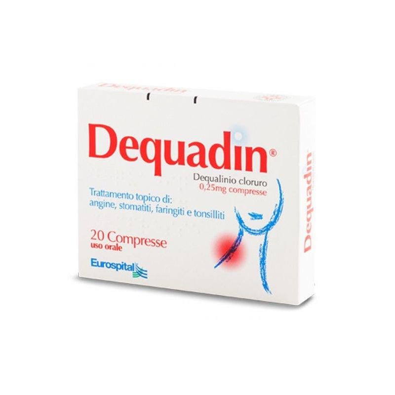 Dequadin 20 compresse 0,25mg  - 1