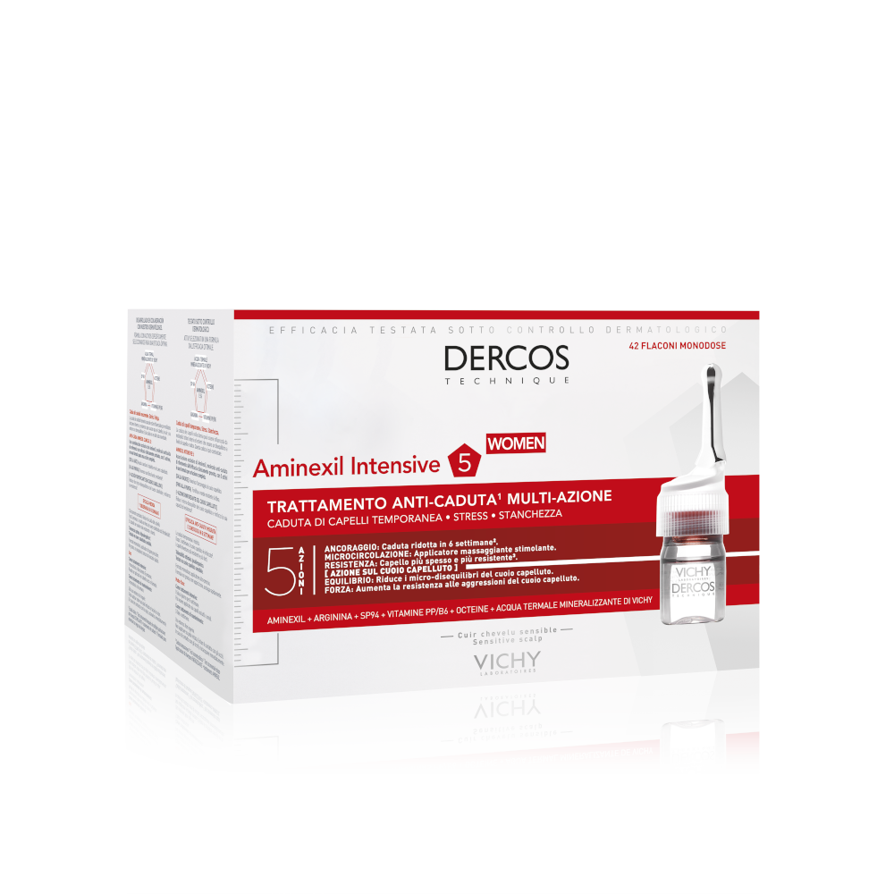 Vichy Dercos Aminexil trattamento anticaduta donna 42 fiale x 6 ml   - 15