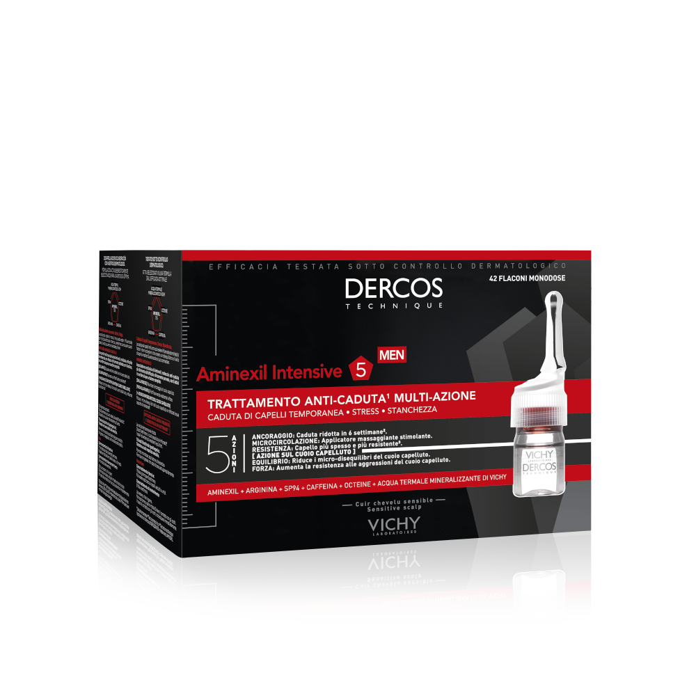 Vichy Dercos Aminexil trattamento anticaduta uomo 42 fiale x 6 ml   - 13